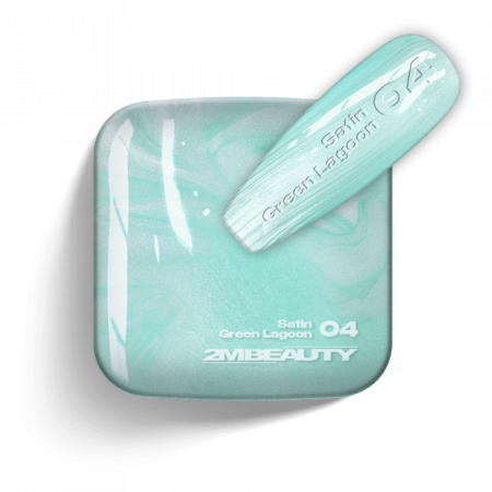 Gel Lack - Satin - 04 Green Lagoon - HEMA Mentes (13 ml)