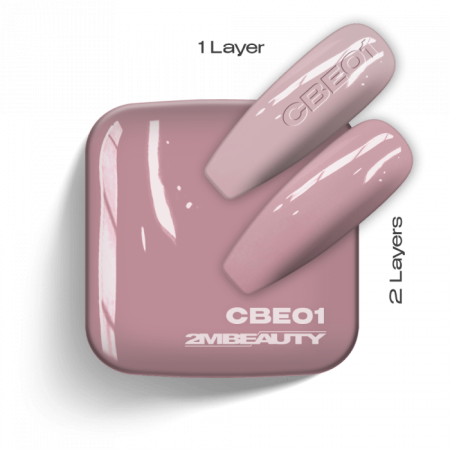 Gel Lack - Colored Base Elastic CBE01 - HEMA Mentes (13 ml)
