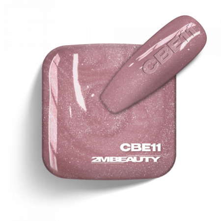 Gel Lack - Colored Base Elastic Shimmer CBE11 - HEMA Mentes (13 ml)