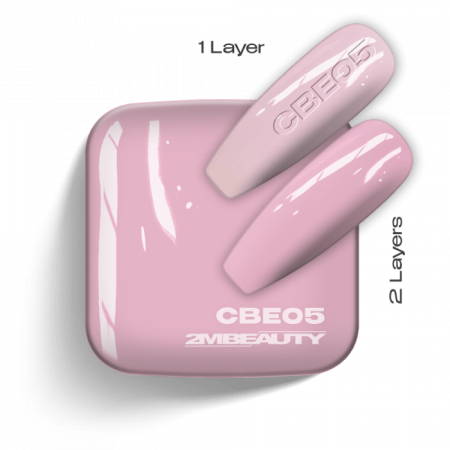 Gel Lack - Colored Base Elastic CBE05 - HEMA Mentes (13 ml)
