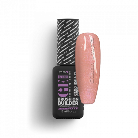 Liquid Polygel BIAB - Silken Utopia - HEMA Mentes Ecsetes Építőzselé (13 ml)