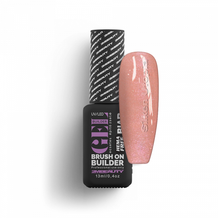 Liquid Polygel BIAB - Silken Utopia - HEMA Mentes Ecsetes Építőzselé (13 ml)