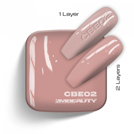 Gel Lack - Colored Base Elastic CBE02 - HEMA Mentes (13 ml)