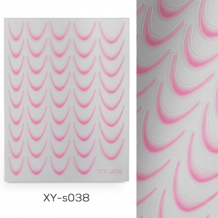Köröm Matrica XY-S038 (Pink) ()