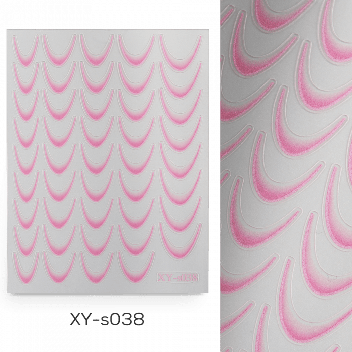 Köröm Matrica XY-S038 (Pink) ()