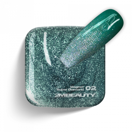 Gel Lack - Magnet Super Diamond 02 - HEMA Mentes (13 ml)