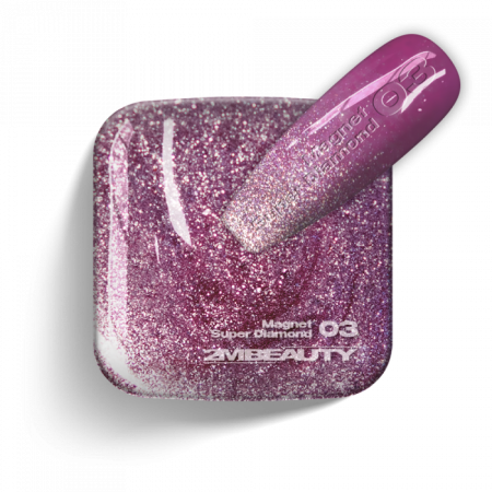 Gel Lack - Magnet Super Diamond 03 - HEMA Mentes (13 ml)