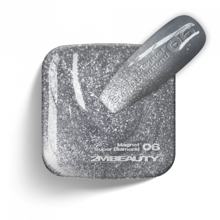 Gel Lack - Magnet Super Diamond 06 - HEMA Mentes (13 ml)