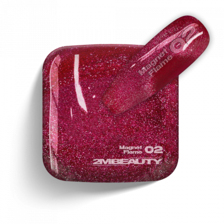 Gel Lack - Magnet Flame 02 - HEMA Mentes (13 ml)
