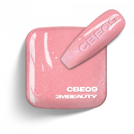 Gel Lack - Colored Base Elastic Shimmer CBE09 - HEMA Mentes (13 ml)