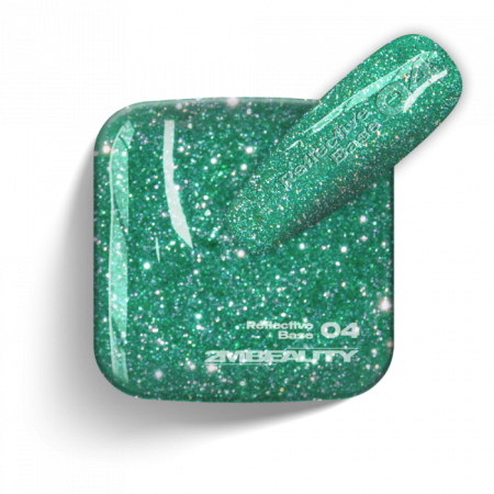 Gel Lack - Reflective Base 04 - HEMA Mentes (13 ml)