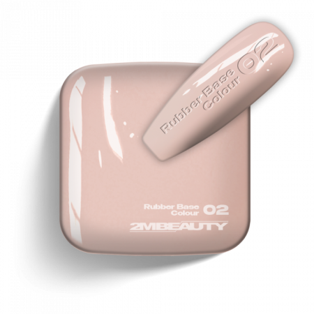 Gel Lack - Rubber Base Colour 02 - HEMA Mentes (13 ml)