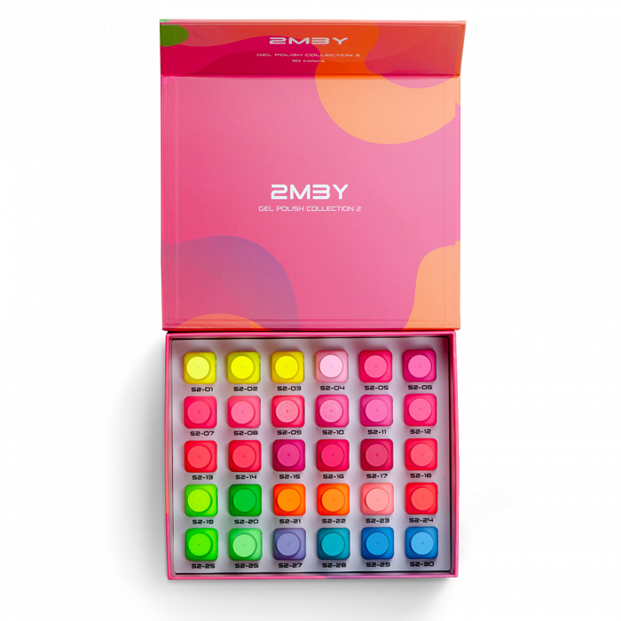 Gel Lack Szett - Collection 2 - Summer Neon - 30db ()