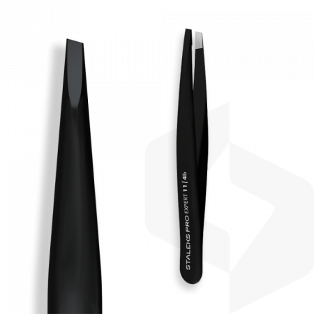 Staleks - Szemöldökcsipesz Expert - TE-11-4b - Black ()
