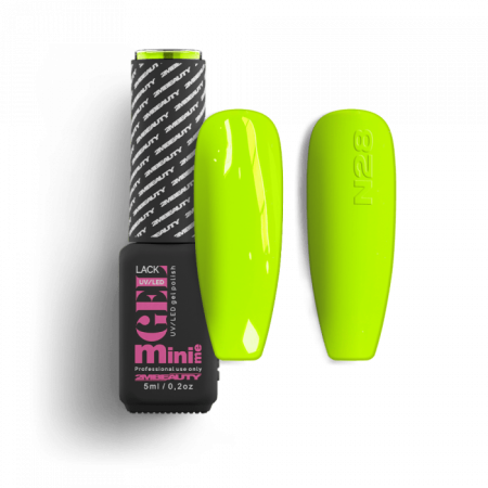 Gel Lack - Neon N028 - HEMA Mentes (5ml - mini me)
