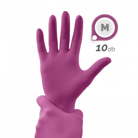 Gumikesztyű - Magenta (M