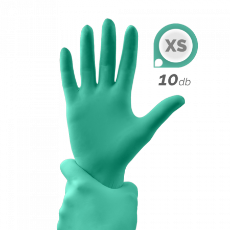 Gumikesztyű - Mentazöld XS (XS