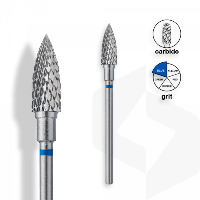 Staleks - Karbid Csiszolófej Keskeny Lándzsa 5 mm | 13