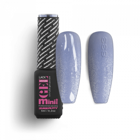 Gel Lack - Csillámos 0833 - HEMA Mentes (5ml - mini me)