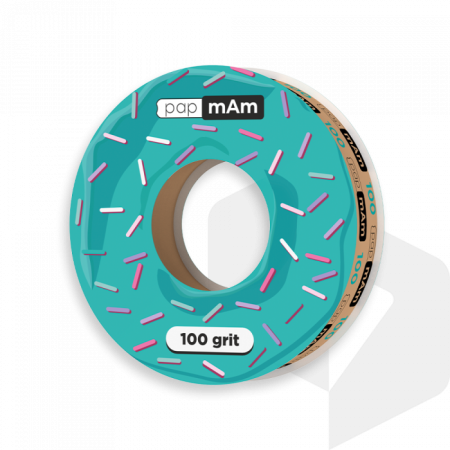 Staleks - Utántöltő Csiszolópapír Tekercs Papmam Bobbinail Staleks Pro 100 grit ATSC-100W - Fehér ()