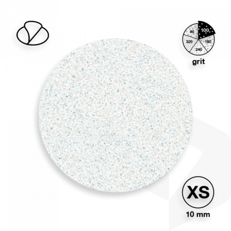 Staleks - Pododisc Csiszolópapír Pro XS - 100 grit - 50db - PDF-10-100w - Fehér ()