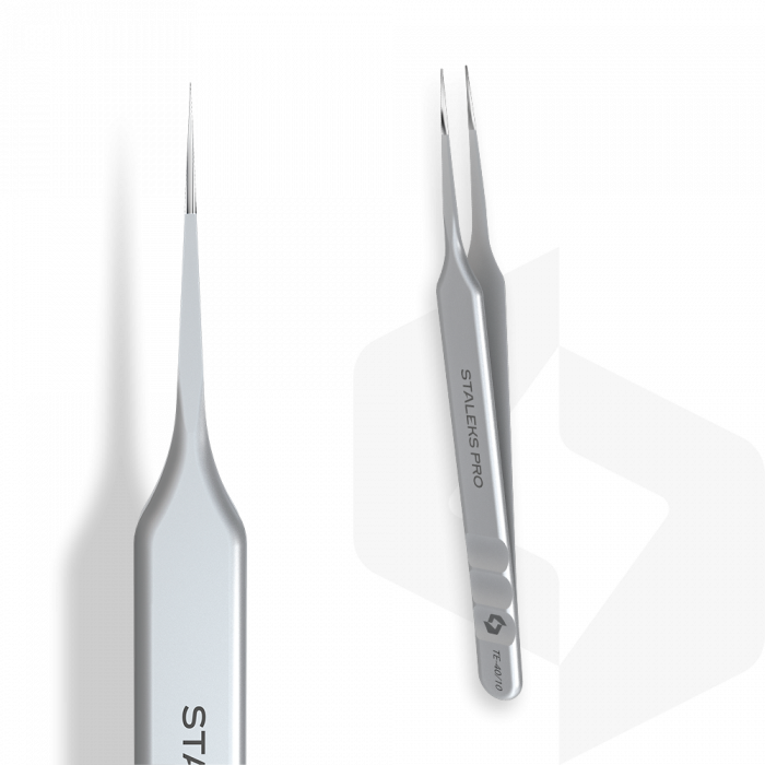 Staleks - Szempilla Csipesz Expert TE-40-10 ()