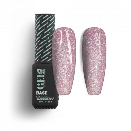 Gel Lack - Reflective Base 02 - HEMA Mentes (5ml - mini me)