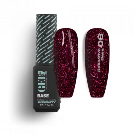 Gel Lack - Reflective Base 06 - HEMA Mentes (5ml - mini me)