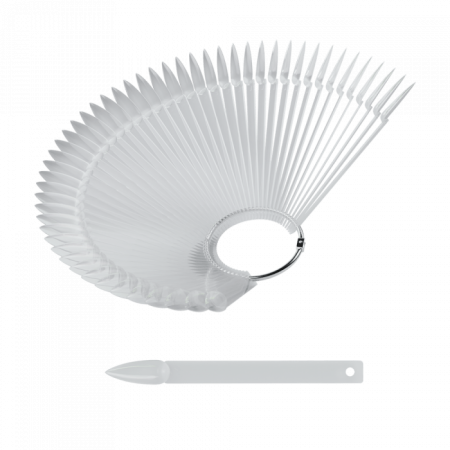 Nyeles Hegyes Tip Fém Gyűrűvel (50db-os) (Clear)