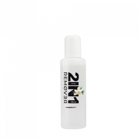 2in1 Gél Lakk Leoldó és Lakklemosó Folyadék - Vanilla (100ml)