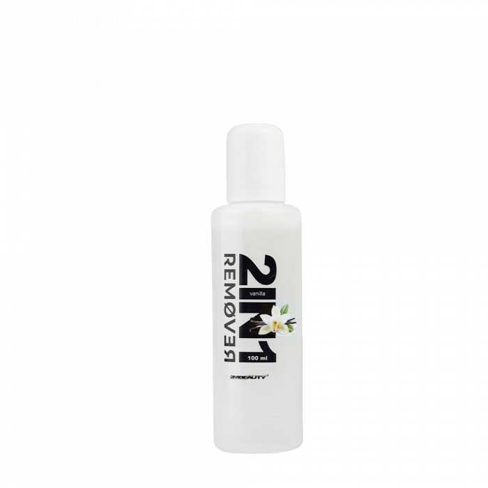 2in1 Gél Lakk Leoldó és Lakklemosó Folyadék - Vanilla (100ml)