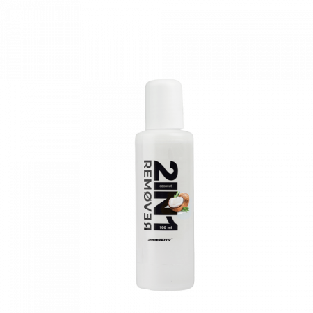 2in1 Gél Lakk Leoldó és Lakklemosó Folyadék - Coconut (100ml)