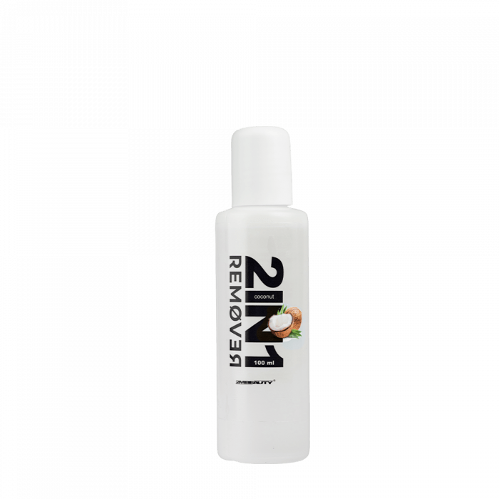 2in1 Gél Lakk Leoldó és Lakklemosó Folyadék - Coconut (100ml)