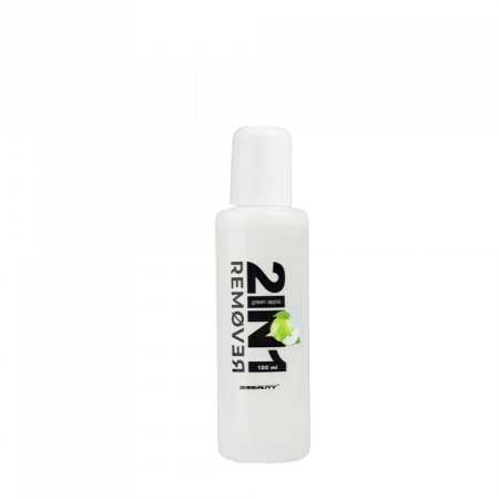 2in1 Gél Lakk Leoldó és Lakklemosó Folyadék - Green Apple (100ml)