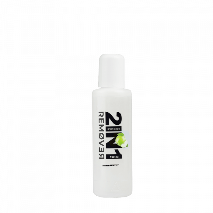 2in1 Gél Lakk Leoldó és Lakklemosó Folyadék - Green Apple (100ml)