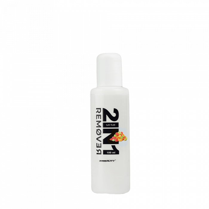 2in1 Gél Lakk Leoldó és Lakklemosó Folyadék - Tutti Frutti (100ml)