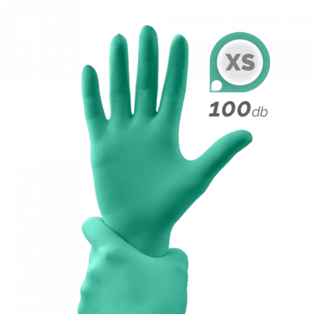 Gumikesztyű - Mentazöld XS (XS
