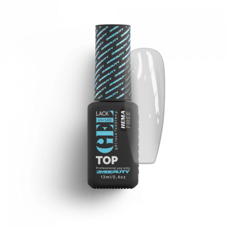Gel Lack Fedő - Shiny Top Coat Free - HEMA Mentes (13 ml)