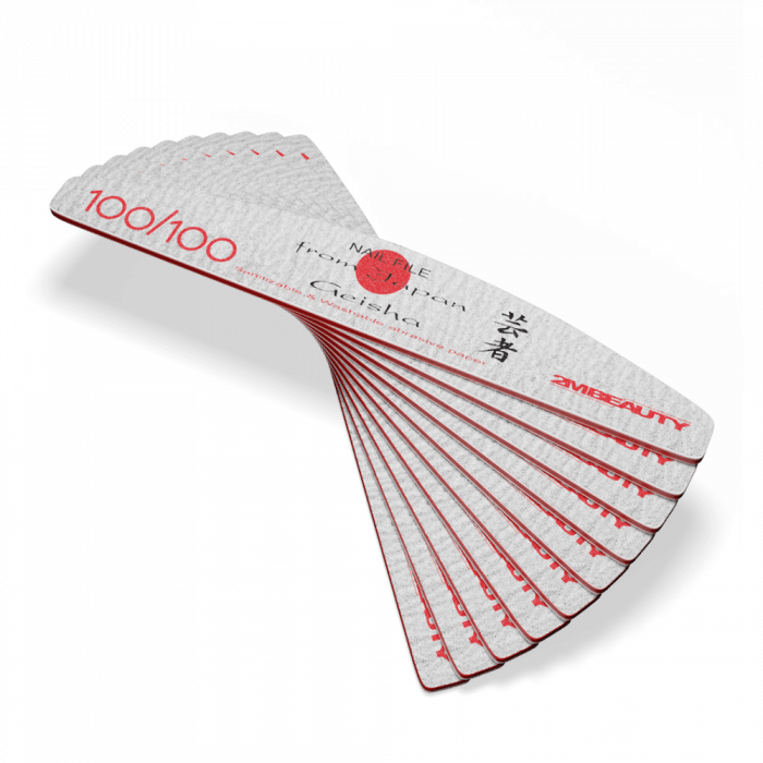Félhold Körömreszelő Japán - Geisha Zebra #100/100 (10 db)