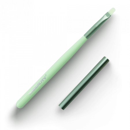 Zselé Ecset Gel #6 Oval - Színes Kupakkal (Pasztellzöld)