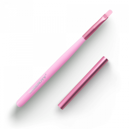 Zselé Ecset Gel #6 Oval - Színes Kupakkal (Pasztellrózsaszín)
