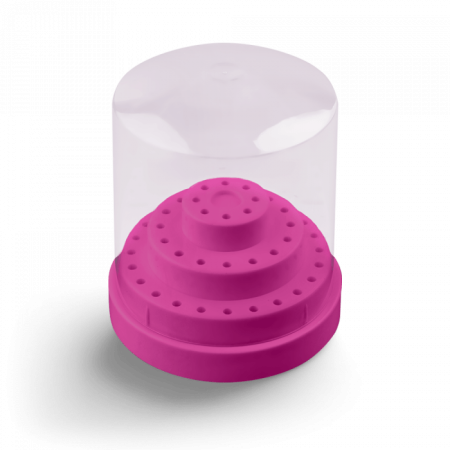 Csiszolófej Tartó Doboz 48 Darabos (Magenta