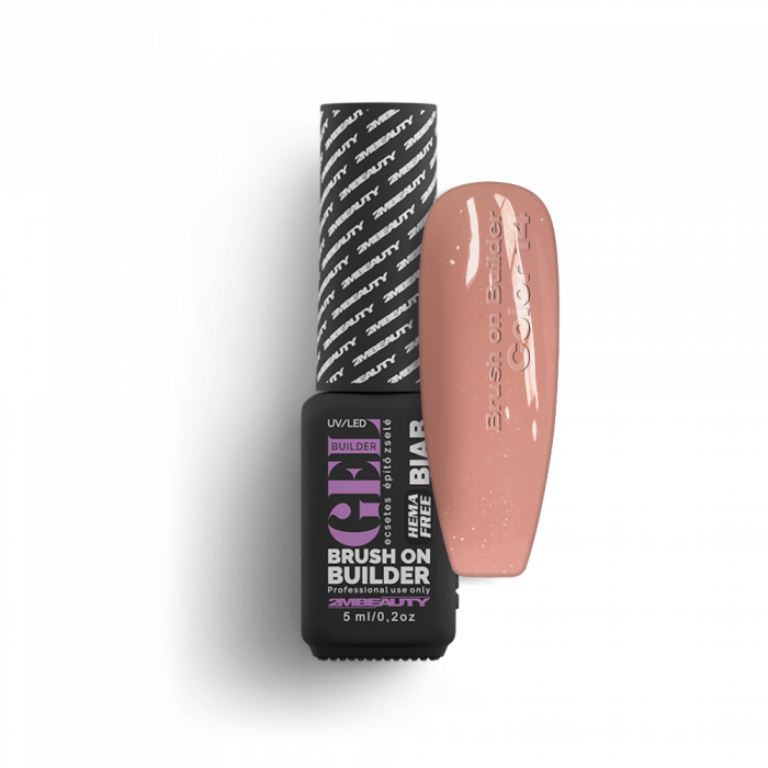 Brush On Builder Color 14 - HEMA Mentes Ecsetes Építőzselé (5ml - mini me)
