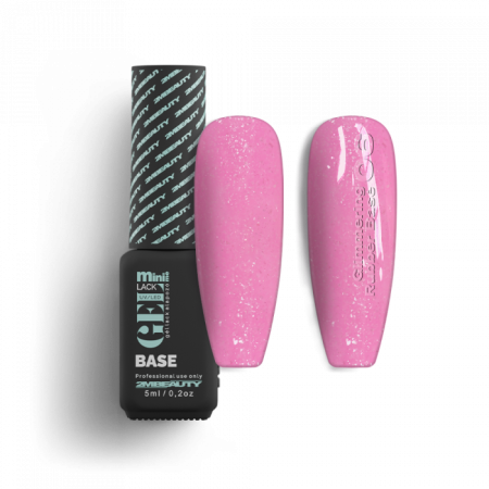 Gel Lack - Glimmering Rubber Base 06 - HEMA Mentes (5ml - mini me)