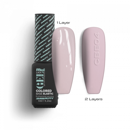 Gel Lack - Colored Base Elastic CBE04 - HEMA Mentes (5ml - mini me)