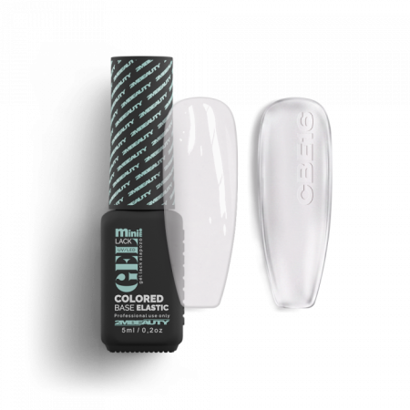 Gel Lack - Colored Base Elastic CBE16 Clear Pink - HEMA Mentes (5ml - mini me)