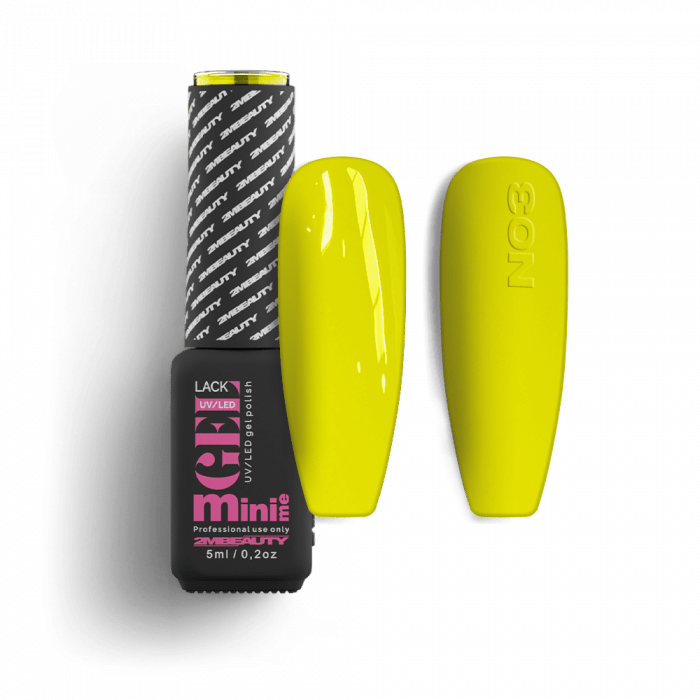 Gel Lack - Neon N003 - HEMA Mentes (5ml - mini me)