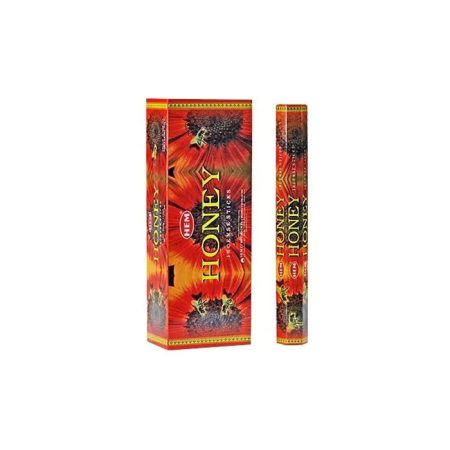 HEM Honey indiai füstölő – Méz illatú (20 szál)