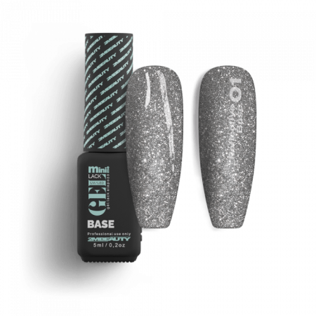 Gel Lack - Reflective Base 01 - HEMA Mentes (5ml - mini me)