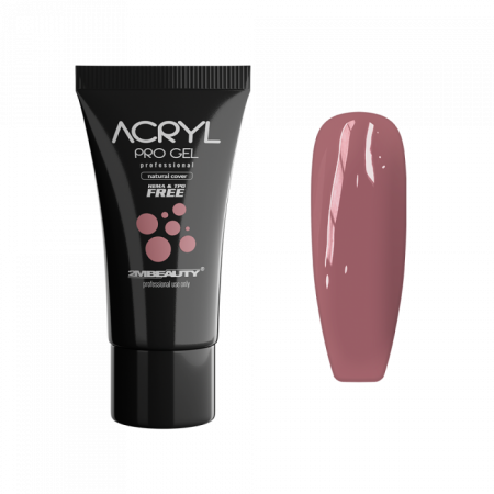 Acryl Pro Gel Natural Cover - HEMA Mentes Akrilzselé - Tubusos (30g)